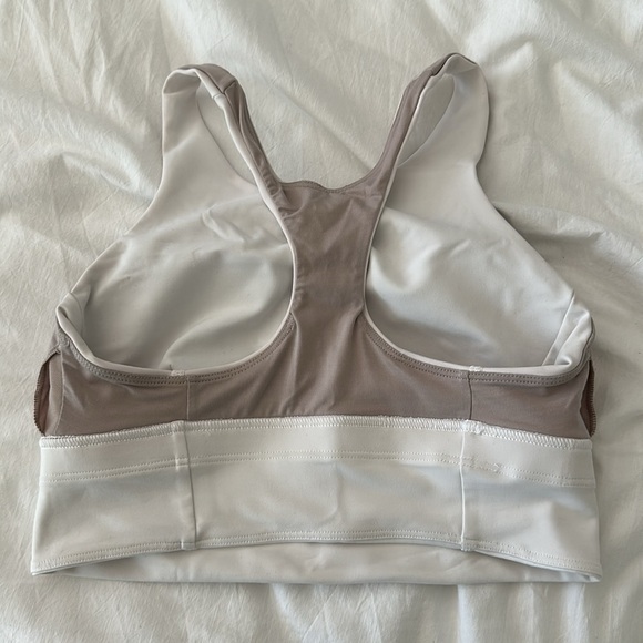 Wunder Train Longline Bra, white, size 6 - Picture 6 of 7